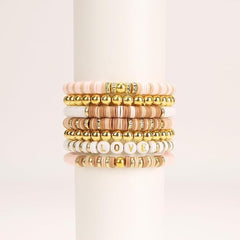 BEADSHUB Bracelet Making Kit for Girls, Jewellery Making Kit for Kids DIY Dead Set Making, Toys for Girls Age 6-12 Years Old .(Brown), Plastic