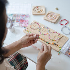 BEADSHUB 6000 Pcs Clay Beads Bracelet Making Kit with Kodi Shell, Charms, Scissors & String Thread Jewelry Multi Flat Beading Combo Accessories For School Project Craft Work for Girls, Kids & Adults Gifts